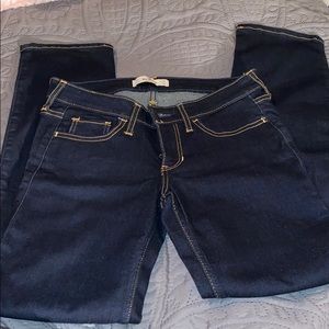Hollister straight leg jean stretch 3S